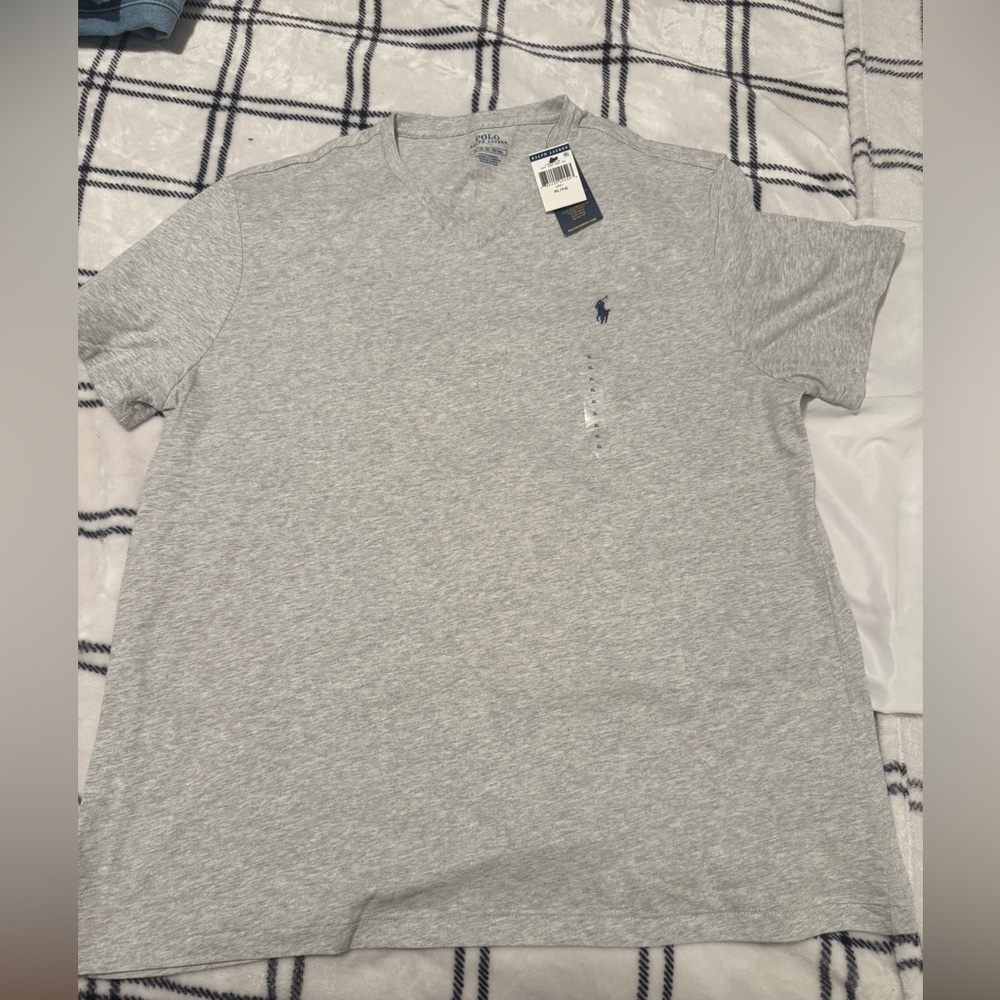 Polo Ralph Lauren Gray T-Shirt X Large